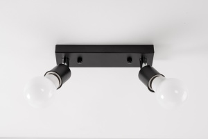 Lampa DE TAVAN Reflector Black APP696-2C - Img 2