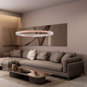 Lampa LED MS009-CP ROSE GOLD 59cm - Img 2