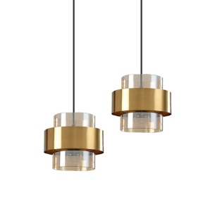 Lampă suspendată APP1236-1CP Gold - Img 2