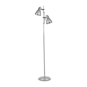 LAMPADAR ELVIS PT2, ARGINTIU, DIN METAL, STIL MODERN
