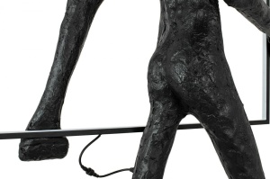 LAMPADAR EXCLUSIVIST 218CM, HUMAN SQUARE, FIBRA DE STICLA SI ABAJUR DE STICLA - Img 3