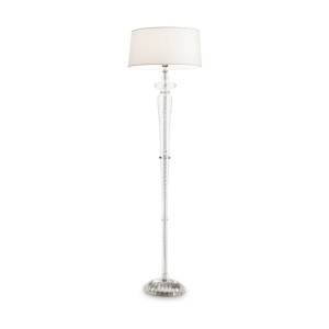 LAMPADAR FORCOLA PT1, ALB, DIN STICLA, STIL MODERN