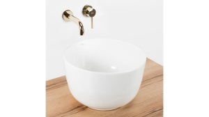 LAVOAR REA MALENA, 38,5 CM, ALB, DIN CERAMICA, CALITATE SUPERIOARA