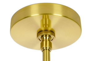 LUSTRA APOLLO 1, NEGRU/AURIU, DIN METAL, STIL MODERN - Img 7