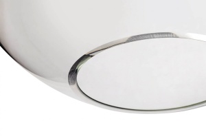 LUSTRA CAPRI 6, NEGRU, DIN ALUMINIU SI STICLA, STIL MODERN, B2 - Img 2