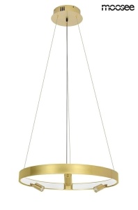 LUSTRA CIRCLE SPOT 60 GOLD, CONFECTIONATA DIN OTEL INOXIDABIL SI ACRIL, STIL MODERN - Img 2