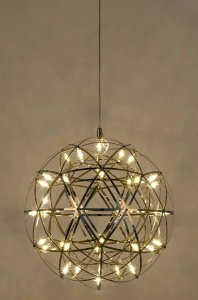 LUSTRA CU LED STELLAR 60, CROM, DIN OTEL INOXIDABIL, STIL MODERN, B2 - Img 3