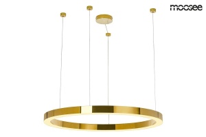 LUSTRA CU LED-URI RING LUXURY 110, AURIU, DIN METAL, STIL MODERN