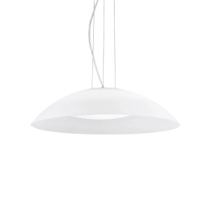 LUSTRA LENA SP3 D64, ALB, DIN STICLA, STIL MODERN