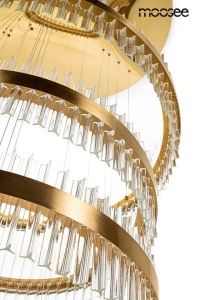LUSTRA MODERNA 200CM, GHIA 5, DIN METAL SI STICLA, DESIGN EXCLUSIVIST - Img 3