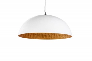 LUSTRA MODERNA 70CM, GLOW , COD 36319, STIL MODERN, REALIZATA DIN METAL IN ALB/AURIU - Img 6