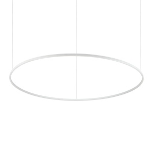 LUSTRA ORACLE SLIM ROUND SP D150, ALB MAT, DIN ALUMINIU SI POLICARBONAT, STIL MODERN