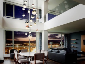 LUSTRA/PLAFONIERA LED SPHERE 83CM, CU CONECTARE BLUETOOTH - DESIGN MODERN - SCHULLER - Img 4