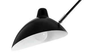 LUSTRA RAVEN 3, ALB MAT SI NEGRU MAT, DIN METAL, STIL MODERN, B2 - Img 4