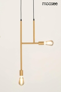 LUSTRA RIVA 2 GOLD, CONFECTIONATA DIN OTEL INOXIDABIL, STIL MODERN - Img 2