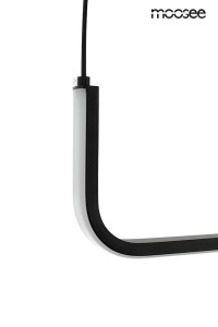 LUSTRA SHAPE 90, NEAGRA, CONFECTIONATA DIN ALUMINIU, STIL MODERN - Img 2