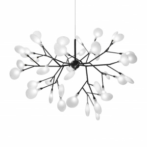 LUSTRA, TREE APP590-CP, 39X60 cm, NEGRU, DIN OTEL SI STICLA, STIL MODERN, TU - Img 4