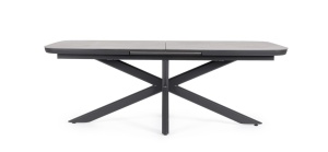 MASA DE GRADINA, EXTENSIBILA, PASCAL 200X260, GRI ANTRACIT, CONFECTIONATA DIN ALUMINIU, STIL MODERN - Img 4