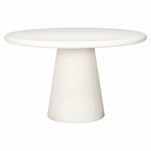 MASA DINING BLOOMSTONE, 130 CM, ALBA, DIN MDF SI ECO PLASTER, RICHMOND INTERIORS