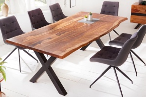 MASA DINING, DIN LEMN MASIV, 180CM, AMAZONAS, STIL VINTAGE, ARTIM GROUP SELECTION - Img 8