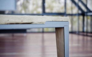 MASA DINING DYLE ESSENCE 001 200x100, DIN METAL SI LEMN MASIV, STIL MODERN B2 - Img 3