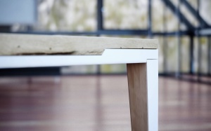 MASA DINING DYLE ESSENCE 001 200x100, DIN METAL SI LEMN MASIV, STIL MODERN B2 - Img 5