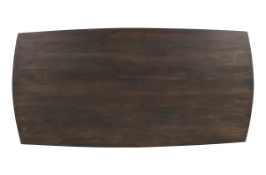 MASA DINING, GRAND 200CM, DIN LEMN DE MANGO GRI/MARO INCHIS, ARTIM GROUP SELECTION - Img 2