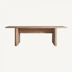 MASA DINING/LIVING JACQUARD, MARO DESCHIS, REF. 35783, PRELUCRATA MANUAL, CONFECTIONATA DIN LEMN DE MANGO, STIL MODERN