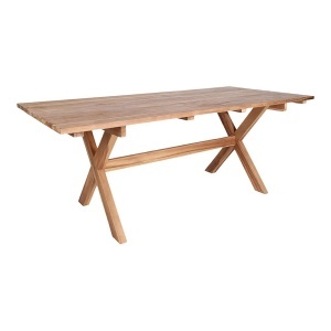 MASA DINING MURCIA 200x90x75 cm, REALIZATA DIN LEMN DE TEC, CULOARE NATUR, HOUSE NORDIC