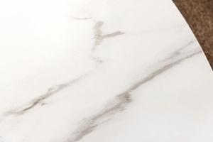 MASA DINING ROTUNDA, UNIQUE, 120CM, LEMN FURNIRUIT SI CERAMICA, ARTIM GROUP SELECTION - Img 7