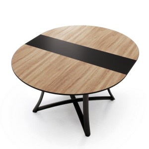 MASA EXTENSIBILA 118/148CM, DAFNE, DIN METAL SI MDF, ARTIM GROUP SELECTION - Img 2