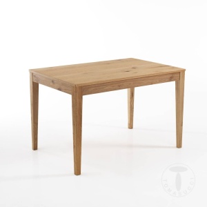 MASA EXTENSIBILA 120/180CM, WILLY, COD 4359, STIL MODERN, REALIZATA DIN LEMN MASIV SI FURNIR