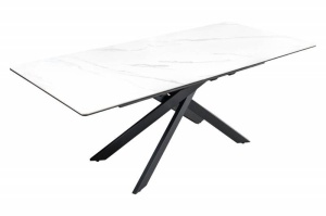 MASA EXTENSIBILA ALPINE, 160/200CM, METAL, MDF SI CERAMICA, ASPECT MARMURA, ARTIM GROUP SELECTION - Img 5