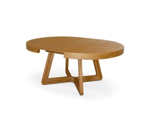 MASA EXTENSIBILA, ANTON 130/230 STEJAR, DIN FURNIR NATURAL SI LEMN MASIV, STIL MODERN ATR