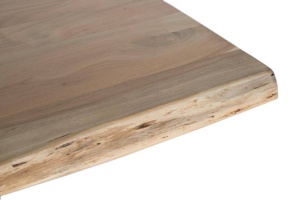 MASA LIVING 240CM, CULOARE NATUR/NEGRU, LEMN MASIV DE SALCAM, GINER Y COLOMER - Img 5