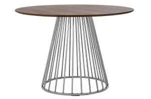 MASA LIVING DIN METAL SI FURNIR GLAM WALNUT 110 STIL MODERN B2 - Img 2