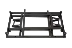 MASA PENTRU CATERING/CONFERINTE 120X80 CM, STEJAR SONOMA/NEGRU, DIN PAL LAMINAT SI OTEL, ARTIM GROUP SELECTION - Img 2