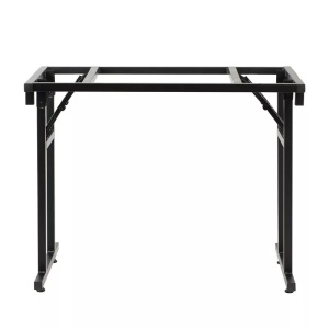 MASA PENTRU CATERING/CONFERINTE 120X90 CM, STEJAR LANCELOT/NEGRU, DIN PAL LAMINAT SI OTEL, ARTIM GROUP SELECTION - Img 7