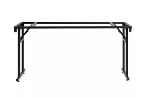 MASA PENTRU CATERING/CONFERINTE 200X100 CM, STEJAR LANCELOT/NEGRU, DIN PAL LAMINAT SI OTEL, ARTIM GROUP SELECTION - Img 7