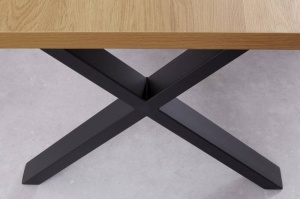 MASA STIL INDUSTRIAL 160CM , LOFT, COD 40870, DIN MDF SI METAL - Img 4