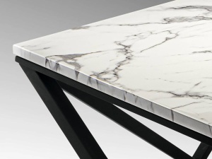 MASUTA DE CAFEA 100CM, LUMA, 246729, DIN METAL SI PIATRA ARTIFICIALA, STIL MODERN, SCHULLER - Img 5