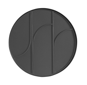MASUTA DE CAFEA ARCHIE 40, NEAGRA, CONFECTIONATA DIN OTEL, STIL MODERN - Img 3