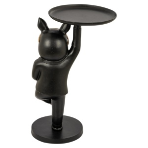 MASUTA DE CAFEA BULLIE, 8849, CONFECTIONATA DIN ALUMINIU, BLACK/GOLD, STIL MODERN - Img 3