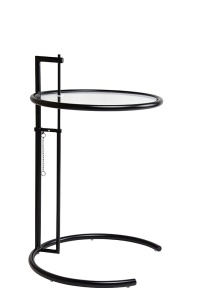 MASUTA DE CAFEA GREY DIN METAL CU BLAT DE STICLA STIL MODERN B2