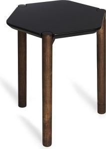 MASUTA DE CAFEA LEXY NEAGRA DIN LEMN STIL MODERN B2