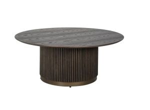 MASUTA DE CAFEA LUXOR, 100 CM, MARO, DIN FURNIR DE STEJAR SI METAL, RICHMOND INTERIORS