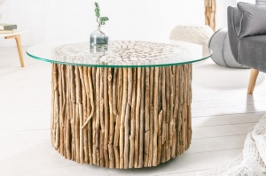 MASUTA DE CAFEA NATURES ART 37129 DESIGN RUSTIC