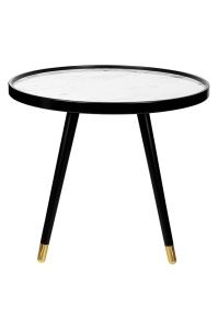 MASUTA DE CAFEA PADRINO60, CONFECTIONATA DIN PLACI DE MDF SI OTEL INOXIDABIL, STIL MODERN - Img 3