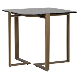 MASUTA DE CAFEA STERLING BROWN 55CM, 825219, CONFECTIONATA DIN METAL SI STICLA, STIL MODERN - Img 5