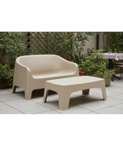 MASUTA PENTRU PISCINA DIN PLASTIC DUNA 98CM, CULOARE BEJ, PENTRU UZ COMERCIAL, ARTIM GROUP SELECTION